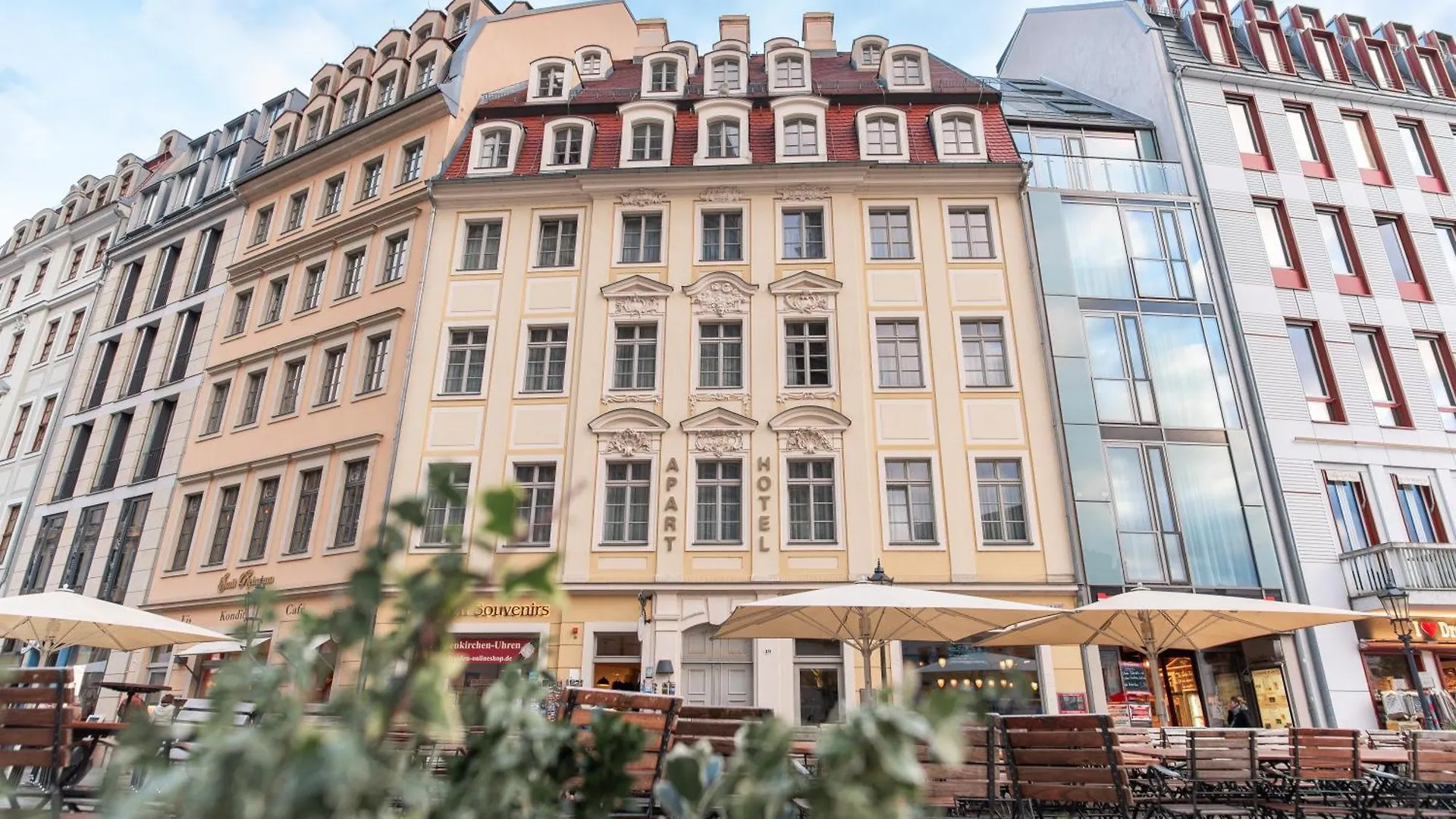 Lägenhet Familienapartment Mit Panoramablick Zur Frauenkirche Dresden